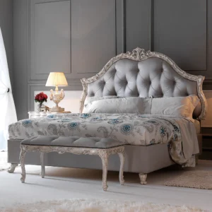 High-End-Carved-Button-Upholstered-Italian-Storage-Bed