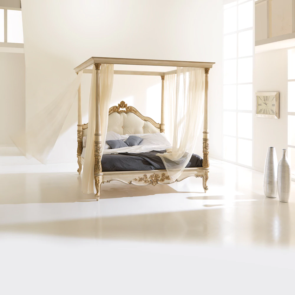 High-End-Italian-Designer-Four-Poster-Bed - Image 2