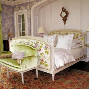Louis-XVI-style-carved-wood-bed