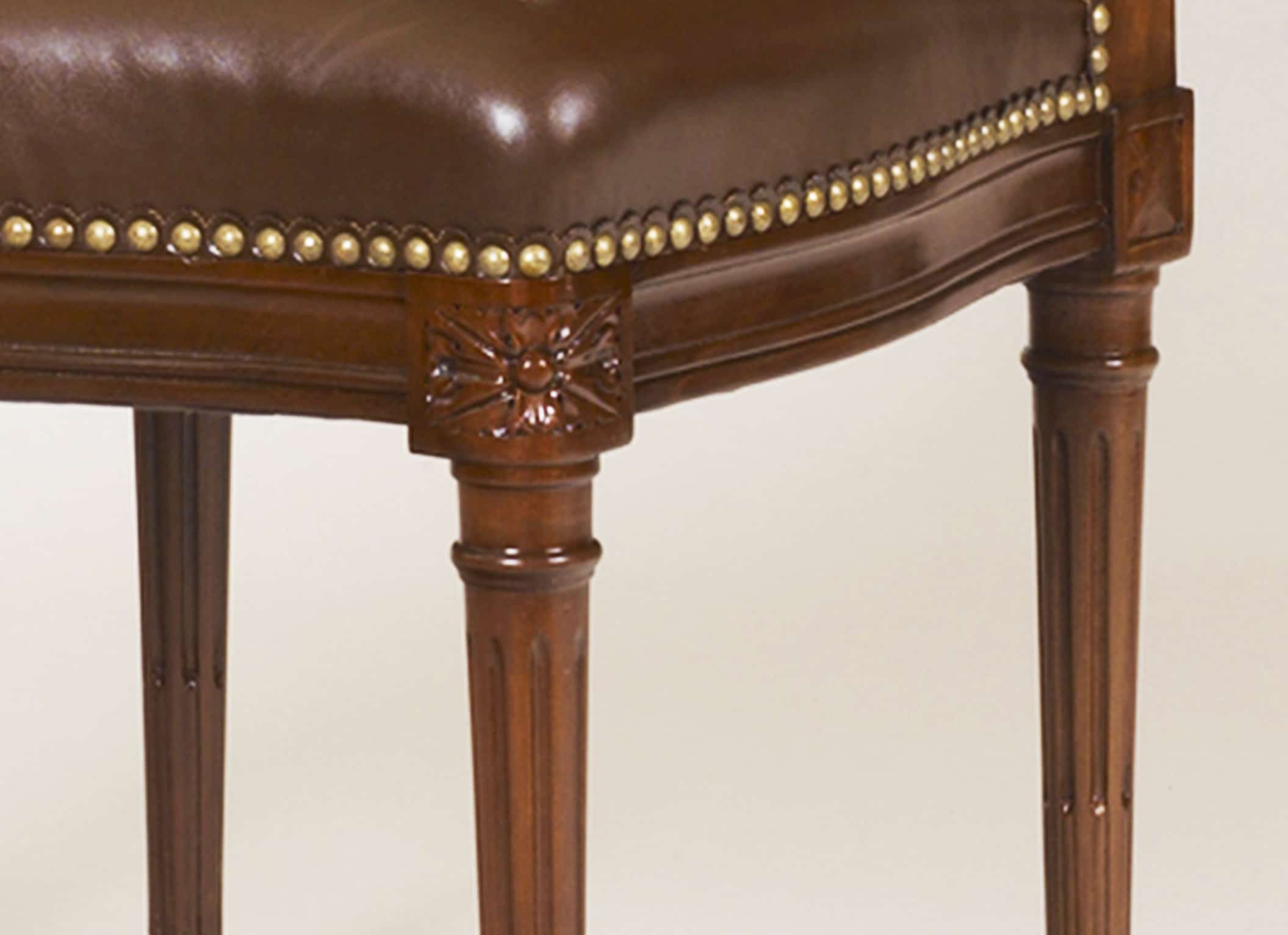 Mahogany-Louis-XVI-chair-Sene - Image 2