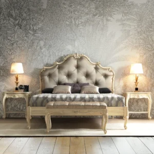 Romantic-Button-Upholstered-Bed