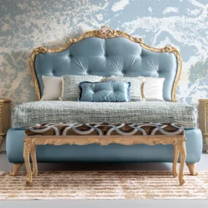 button-upholstered-rococo-style-bed
