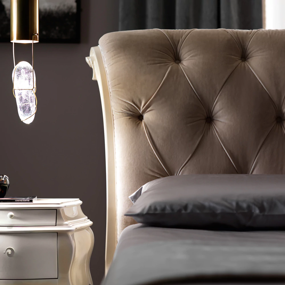 contemporary-button-upholstered-bed - Image 4