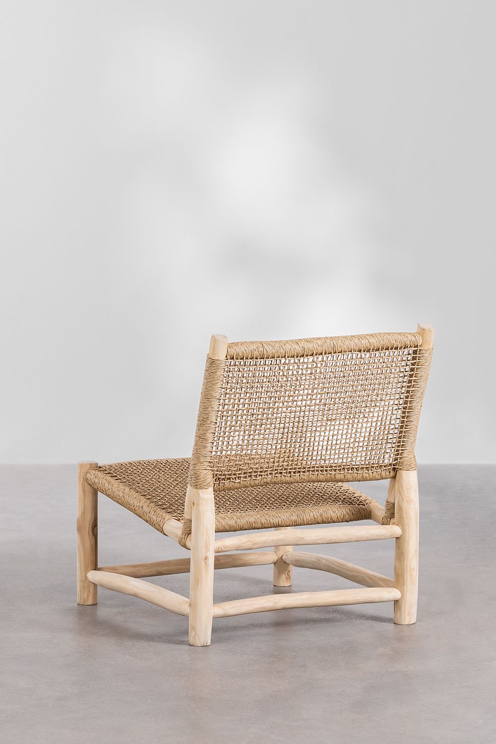 garden-armchair-in-teak-wood-bientina - Image 2