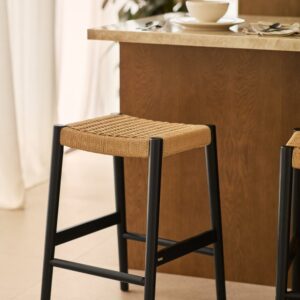 high-oak-wood-stool