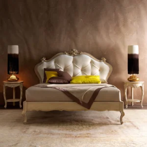 rococo-style-designer-italian-button-upholstered-velvet-bed