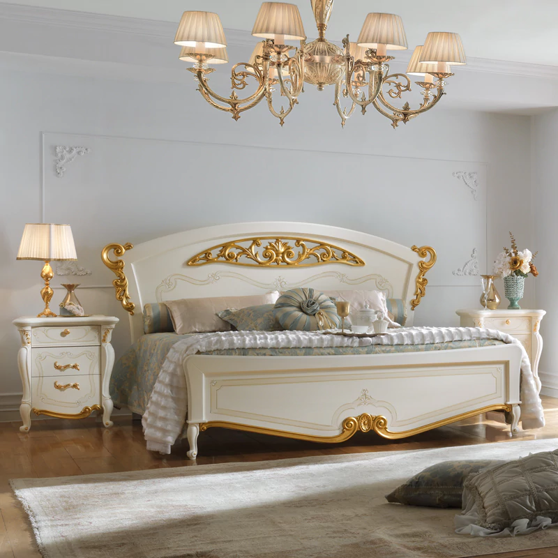 talian-White-and-Gold-Leaf-Elaborately-Carved-Bed