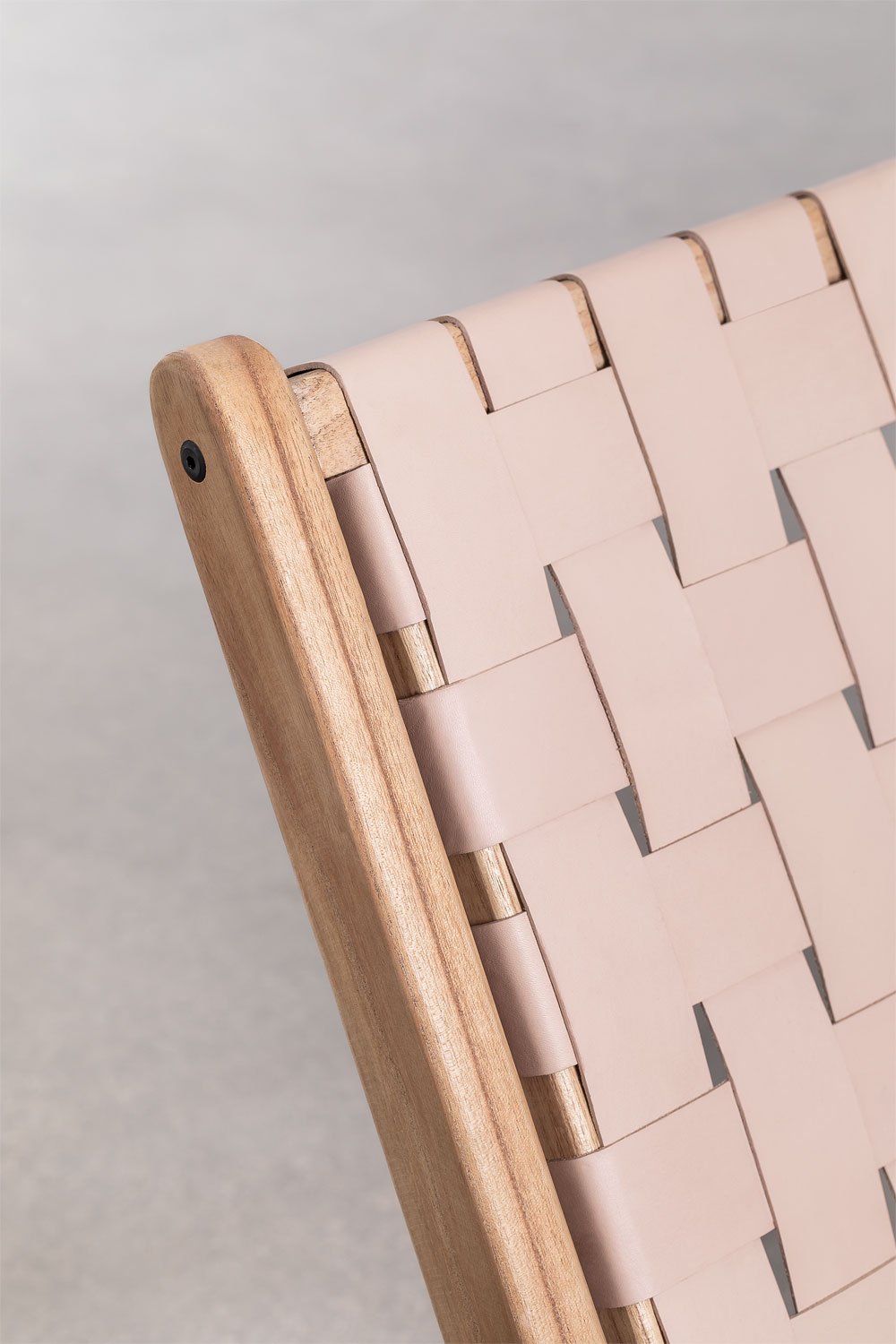 zaid-braided-leather-wood-accent-chair - Image 2